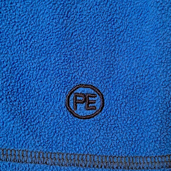 Perry Ellis Men's V Neck Light Weight Sweater - Blue - Size Medium - Picture 4 of 6